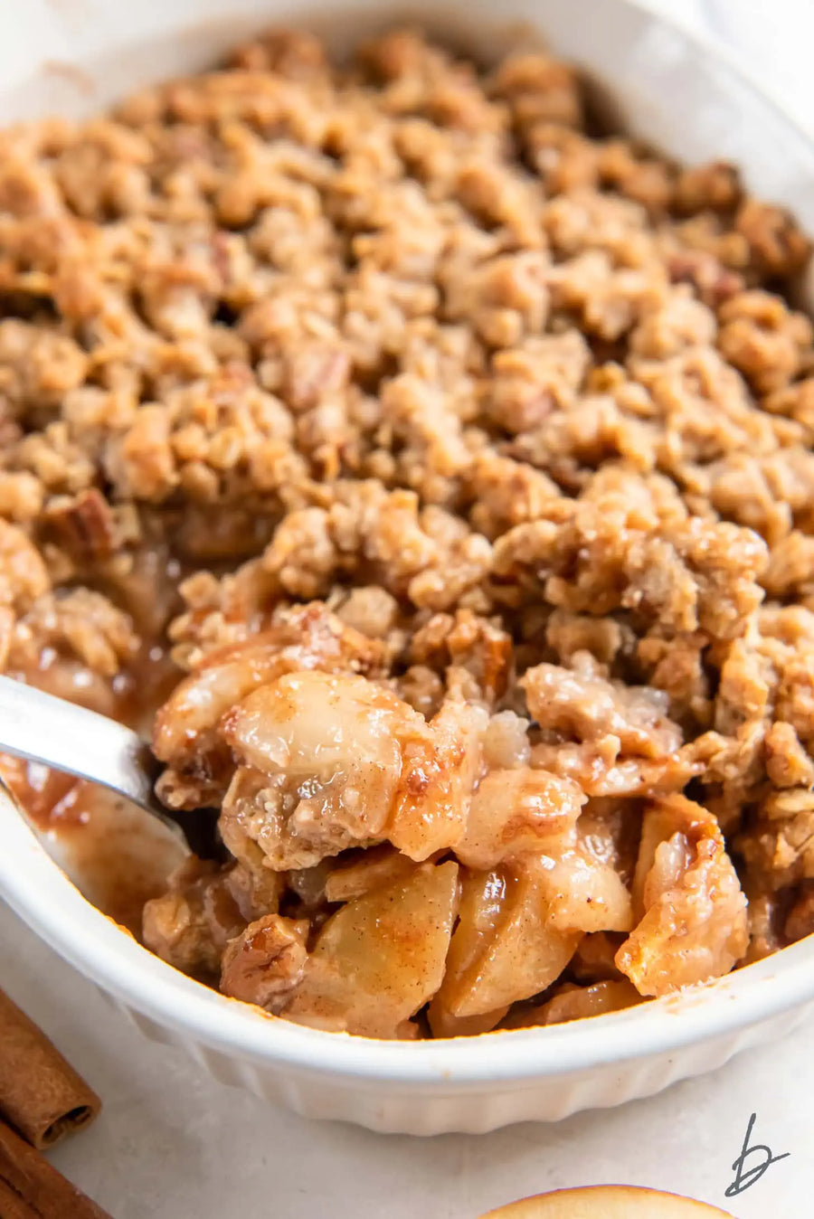Cinnamon Apple and Pear Crisp